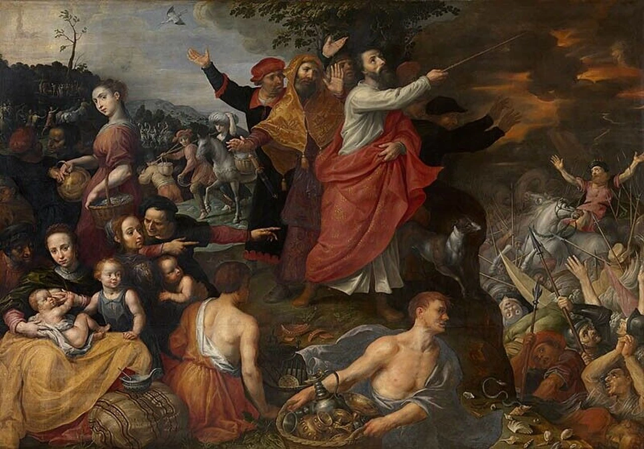 La traversata del Mar Rosso - Koninklijk Museum voor Schone Kunsten, Anversa